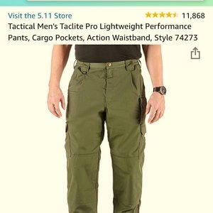 Men’s 5.11 tactical pants